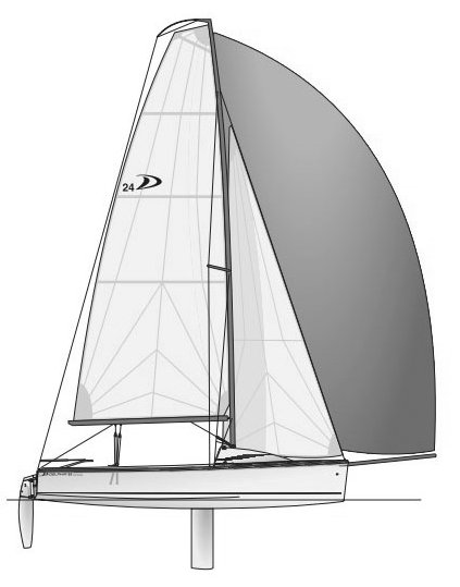 DELPHIA 24 ONE DESIGN - Drawing