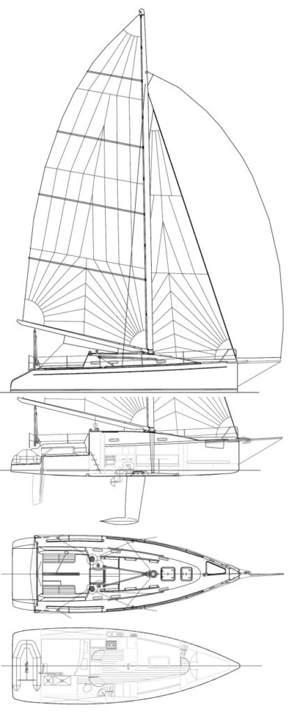 AERODYNE 35 - Drawing