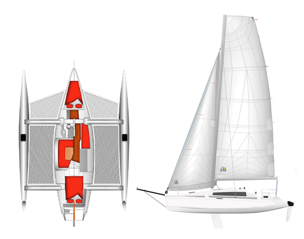 CORSAIR 37 - Drawing