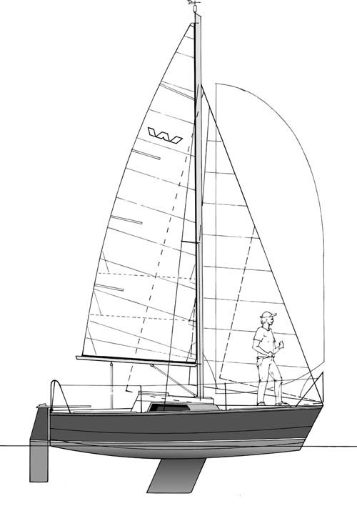 WAARSCHIP 570 - Drawing