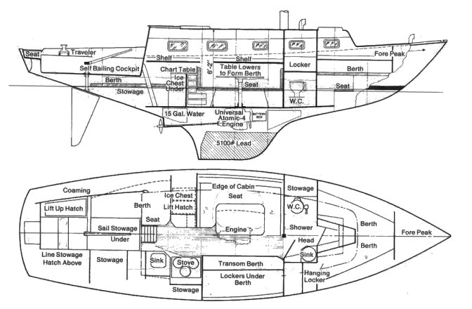 BRISTOL 33 - Drawing