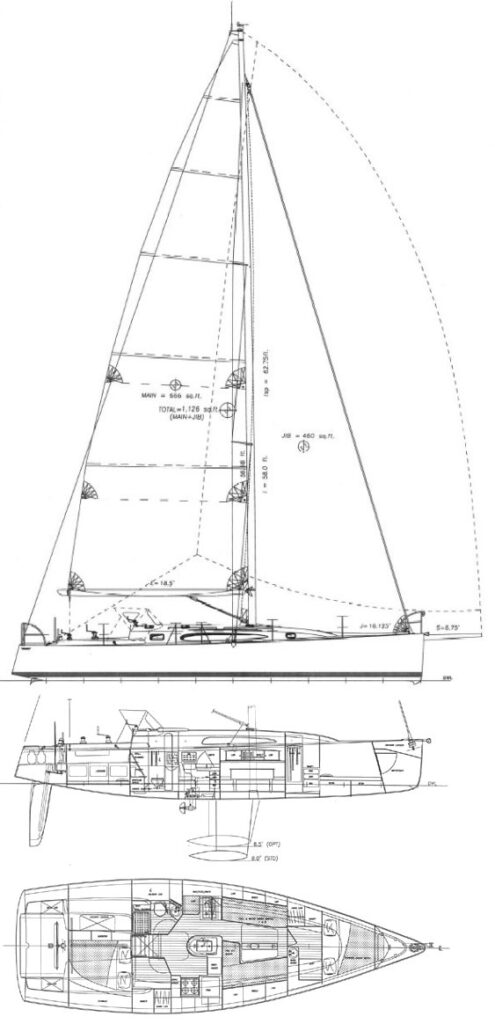 AERODYNE 43 - Drawing