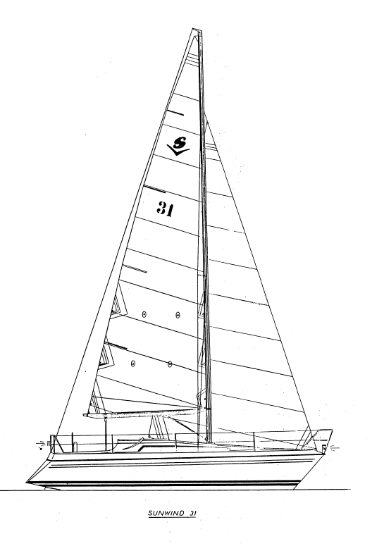SUNWIND 31 - Drawing