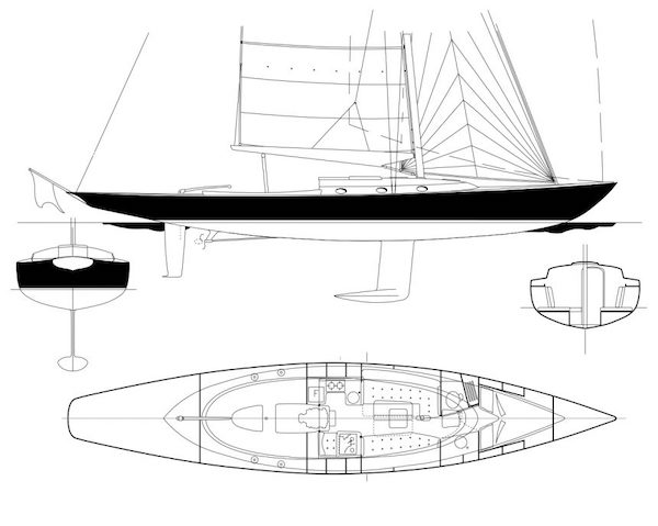 SPIRIT 46 (McMILLAN) - Drawing
