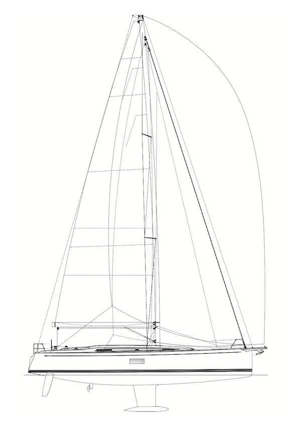 SWAN 48-3 (FRERS) - Drawing