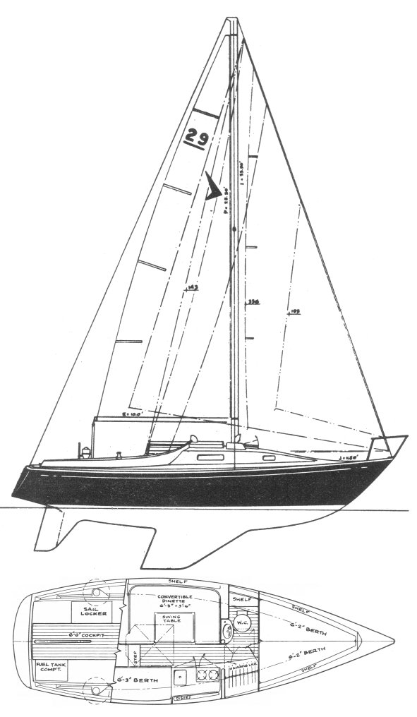 SEAFARER 29 - Drawing