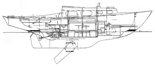 COLUMBIA 33 CARIBBEAN - Drawing