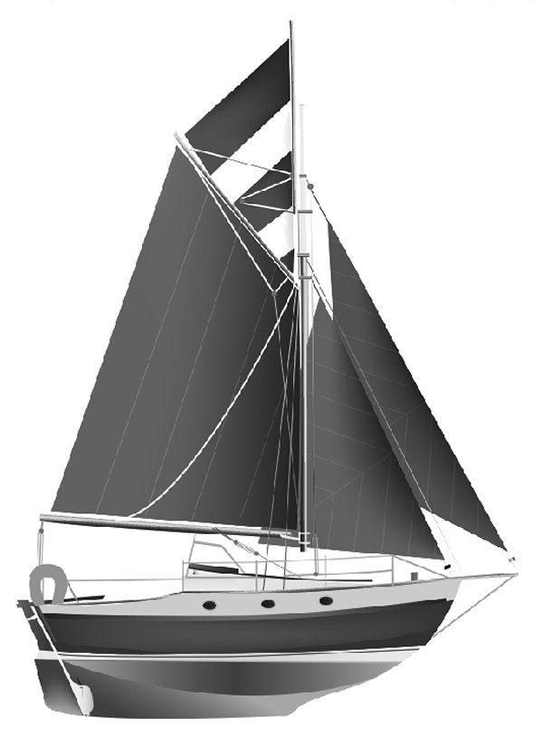 YARMOUTH 23 - Drawing