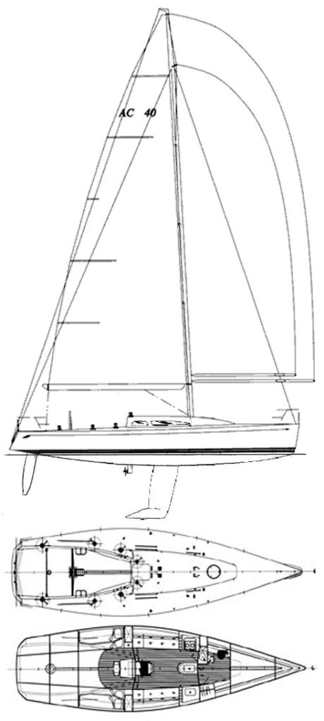SYDNEY 40 AC - Drawing