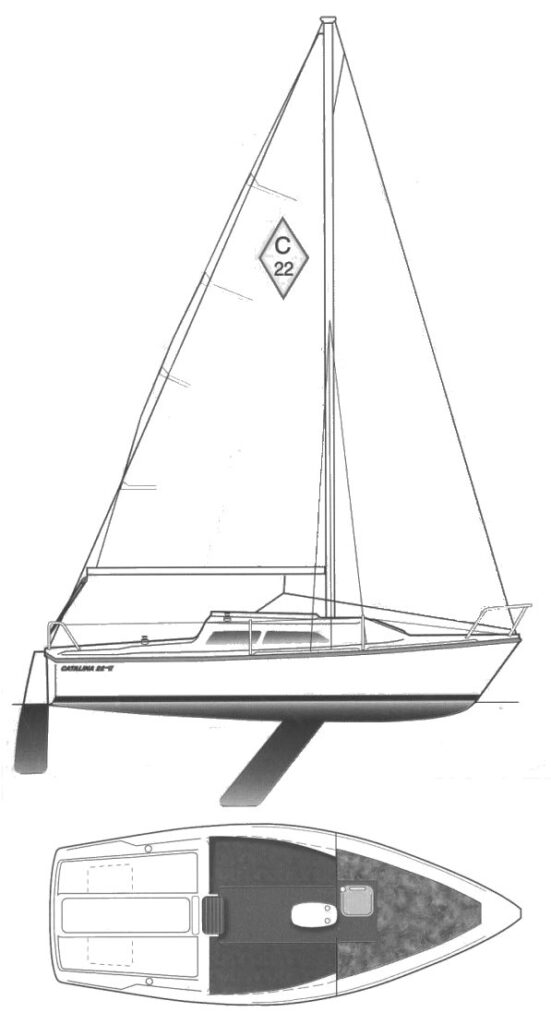 CATALINA 22 MKII - Drawing
