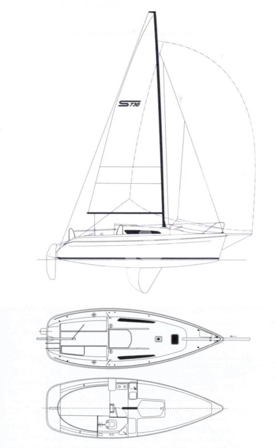 SPORTINA 730 - Drawing