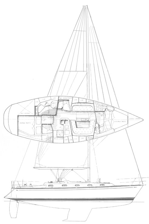 TARTAN 3800 - Drawing
