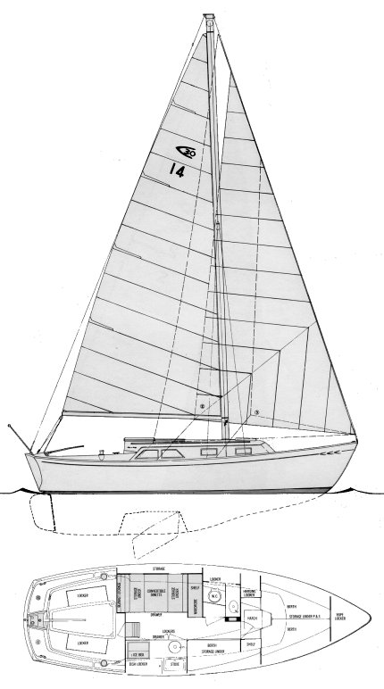 CAPRI 30 (CHRIS-CRAFT) - Drawing