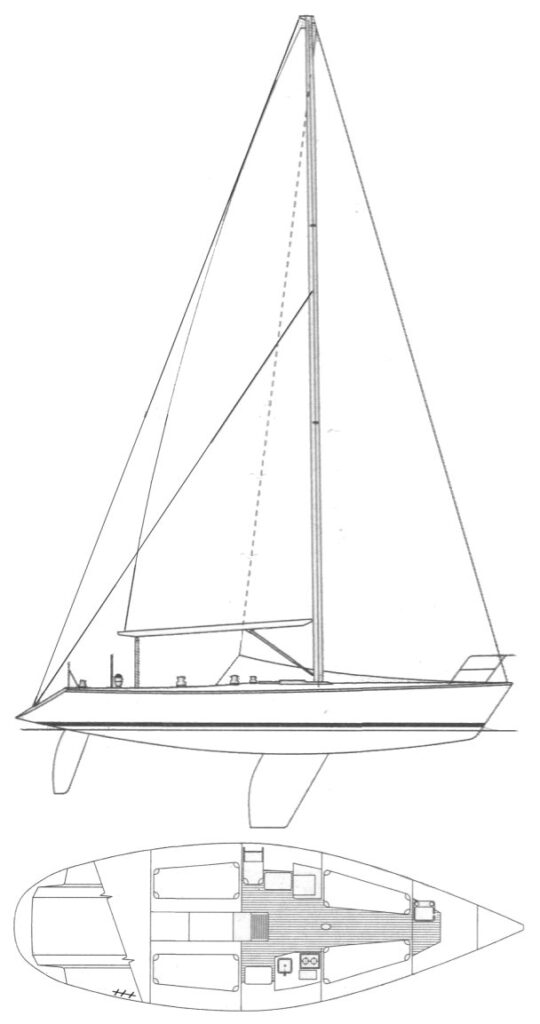 CAPRI 37 (CATALINA) - Drawing