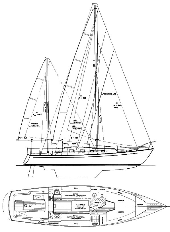 SOVEREL 37 - Drawing