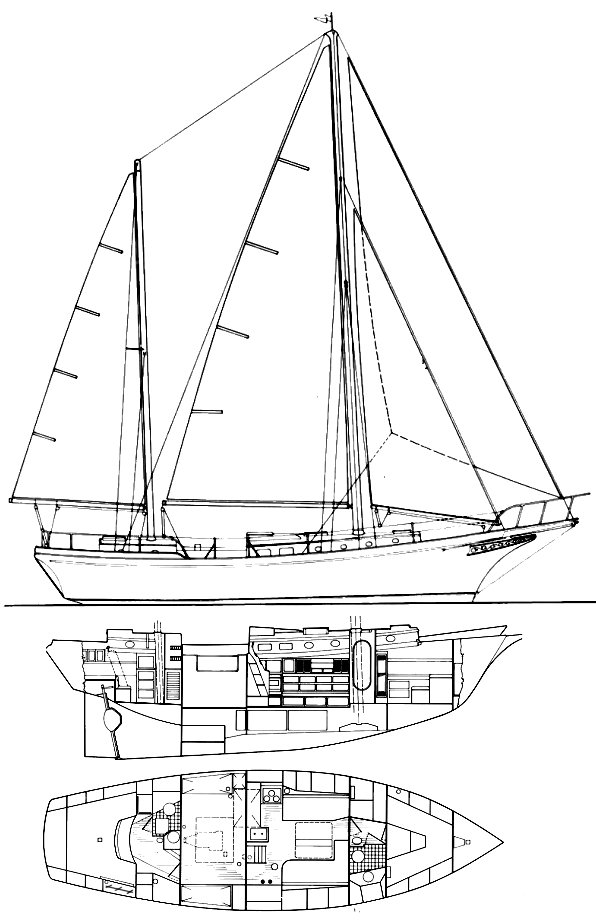 THREE SEAS 45 - Drawing