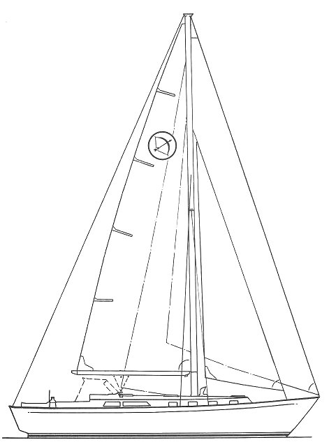 BOWMAN 40 (PAINE) - Drawing