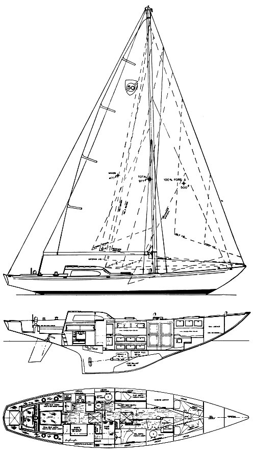 COLUMBIA 50 - Drawing