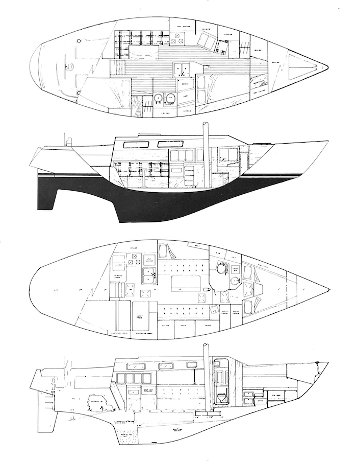 D'BERGE 36 - Drawing