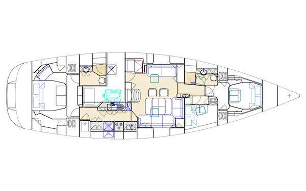 VISTA 585 TC (PASSPORT) - Drawing