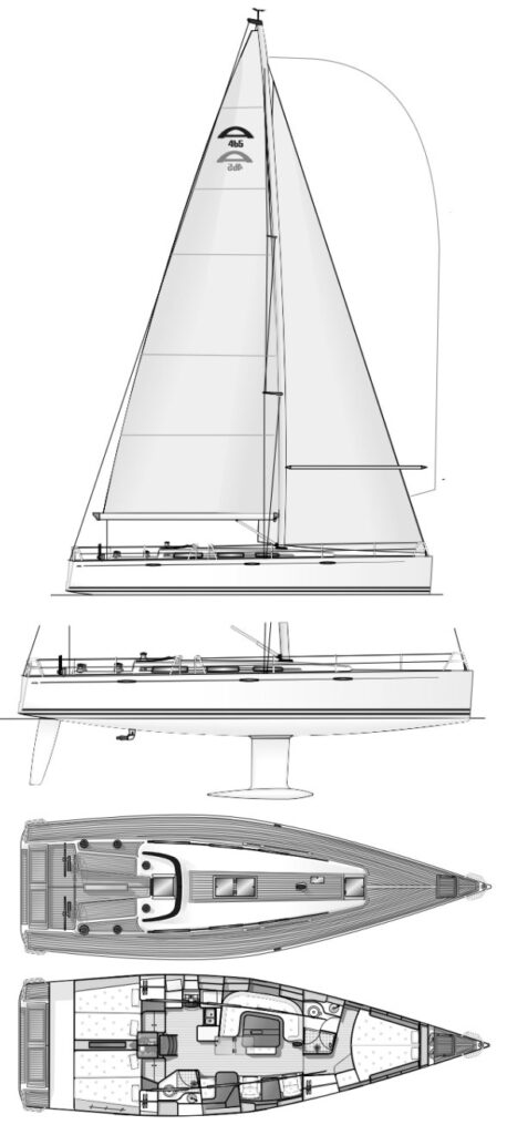 ARCONA 465 - Drawing