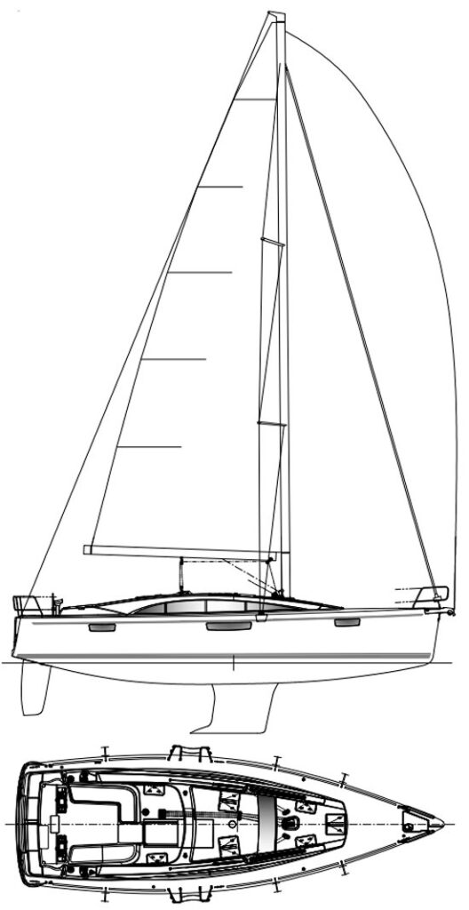 BAVARIA VISION 42 - Drawing
