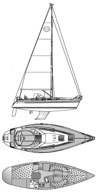 SUNBEAM 33 - Drawing