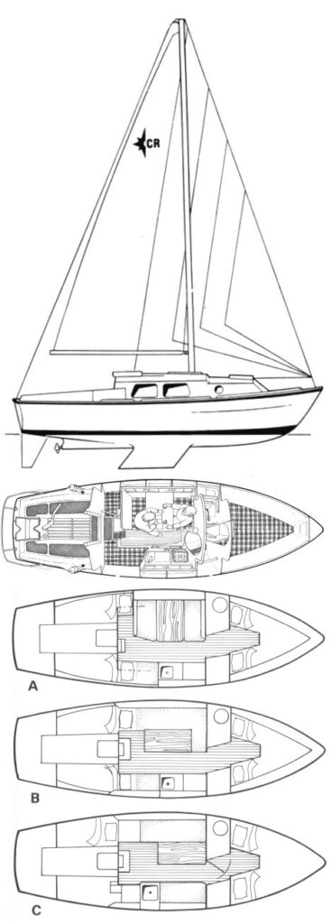 CENTAUR 26 (WESTERLY) - Drawing