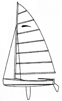 ZEPHYR DINGHY - Drawing