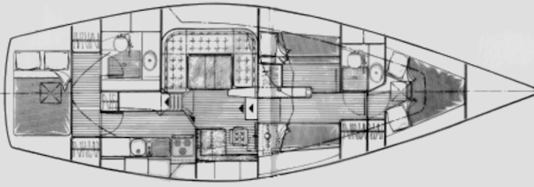 SOUTHERLY 135 Mk 1 - Drawing