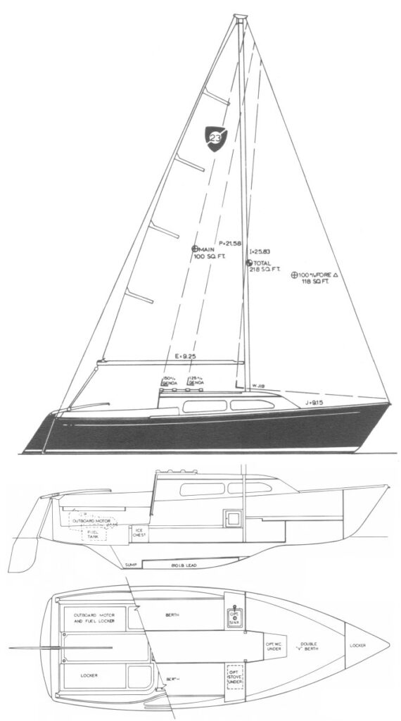 COLUMBIA T-23 - Drawing