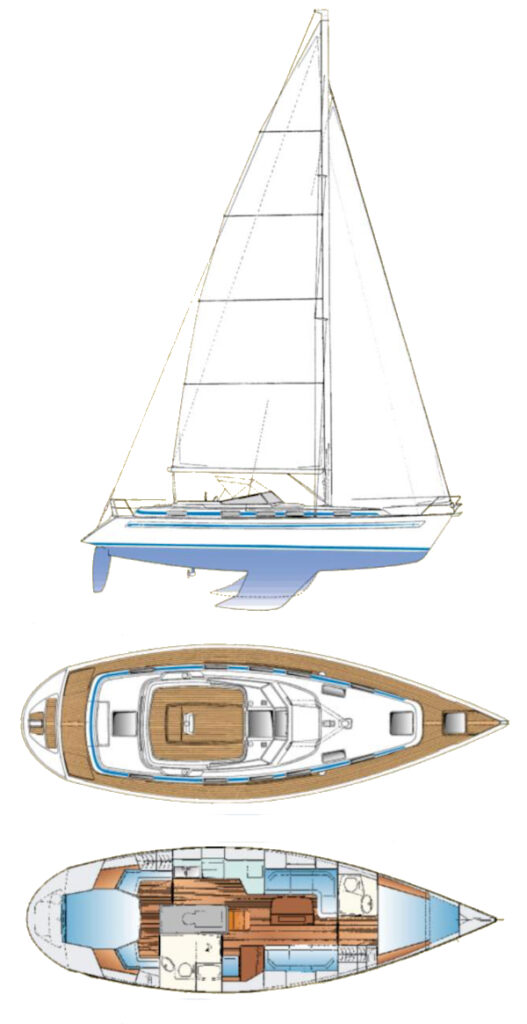 BAVARIA 42 OCEAN - Drawing