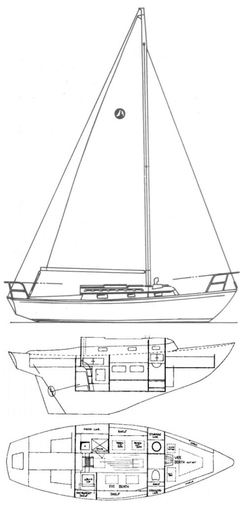 SEA SPRITE 27/28 - Drawing