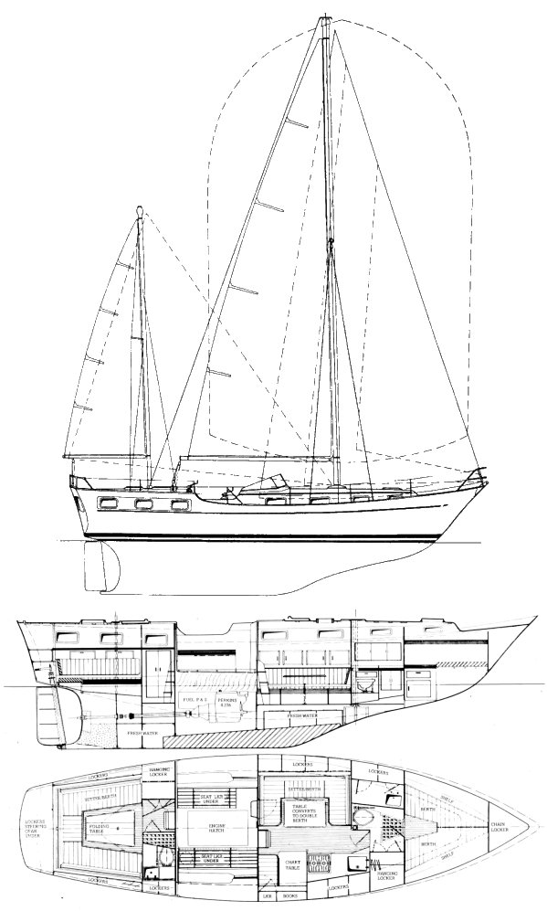 VICTORY 40 - Drawing