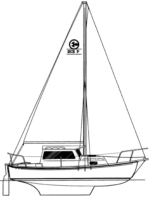 COM-PAC 23 PILOTHOUSE - Drawing