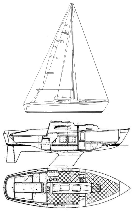 VIGGEN 23 (ALBIN) - Drawing