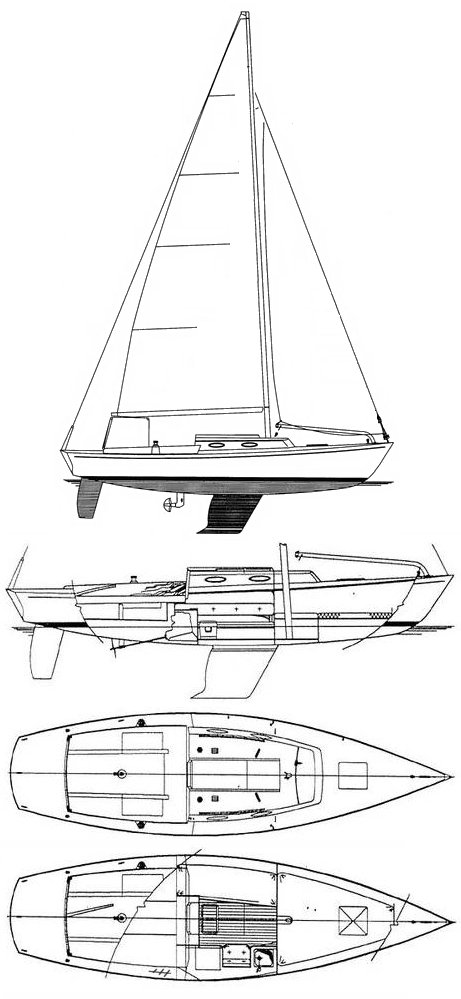 ALERION EXPRESS 28 - Drawing