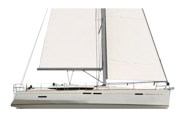 SUN ODYSSEY 449 (JEANNEAU) - Drawing