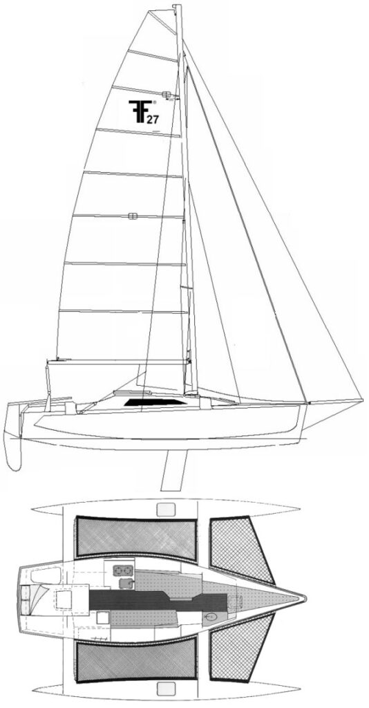 CORSAIR 27 - Drawing
