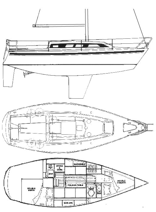 YAMAHA 28 - Drawing