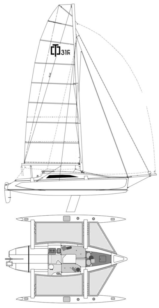 CORSAIR 31/F-31 - Drawing