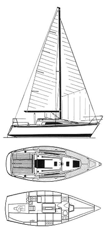 BAVARIA 820 - Drawing