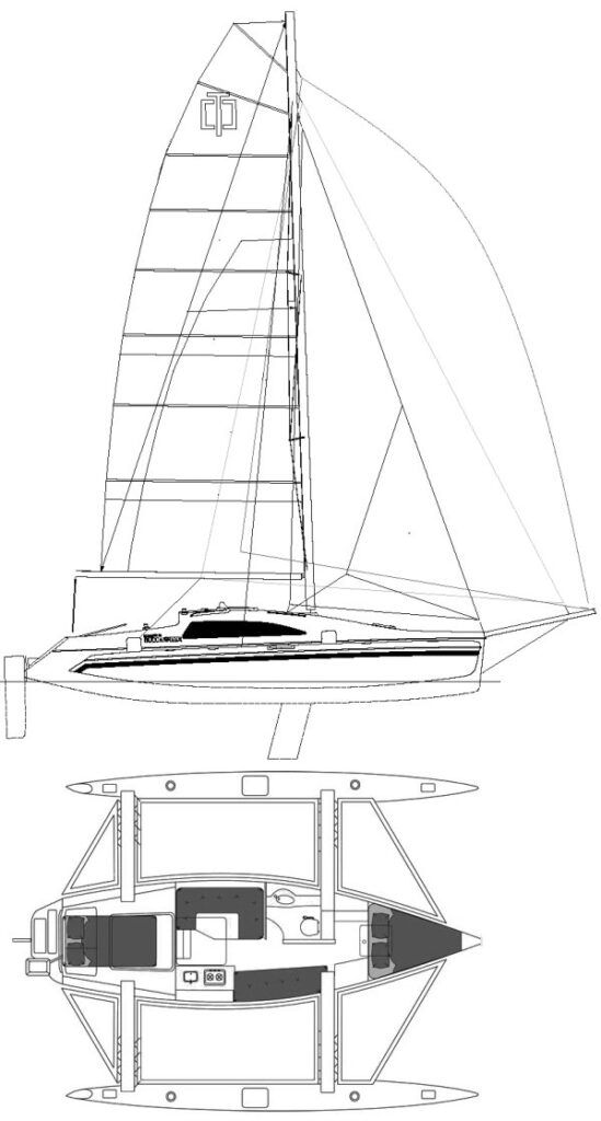 CORSAIR 36 - Drawing